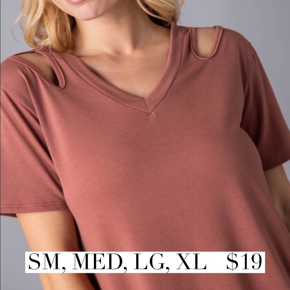 Cut Out Tee - Picture 1 of 1